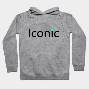 Iconic typographic artwork Hoodie